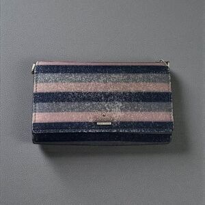 Kate Spade Striped Wallet Clutch